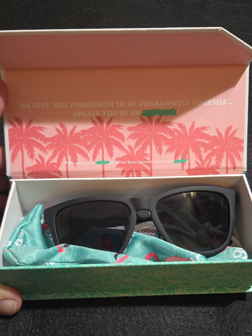 Matte Black Women’s Sunglasses with Dark Lenses